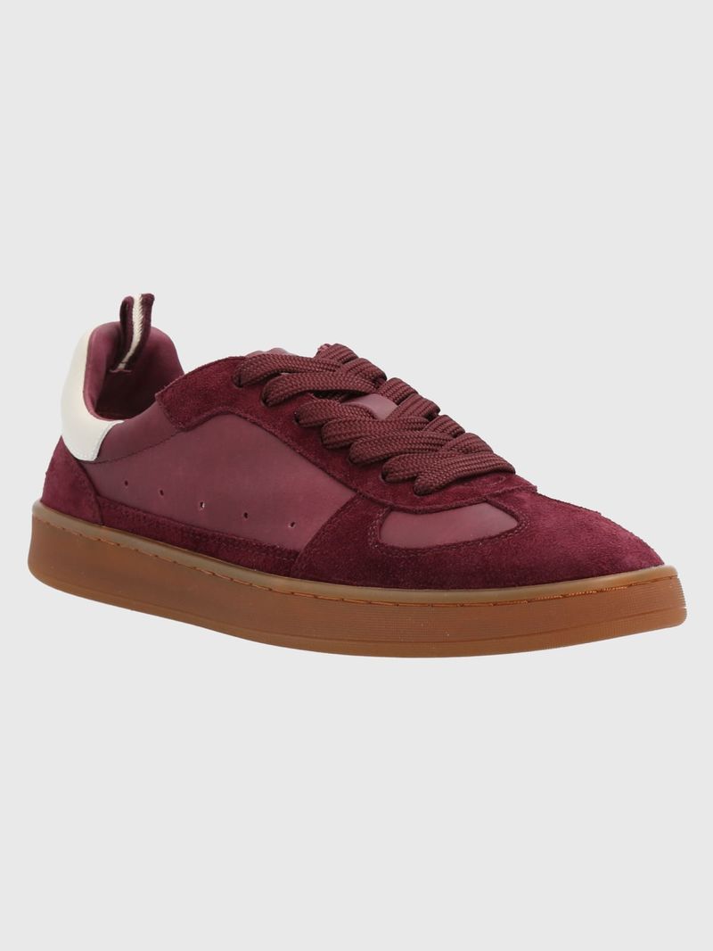 Zapatilla-Para-Mujer-Cuero-Dallas-Burgundy-Hush-Puppies