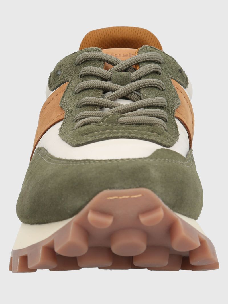 Zapatilla-Para-Mujer-Cuero-Janet-Verde-Militar-Hush-Puppies