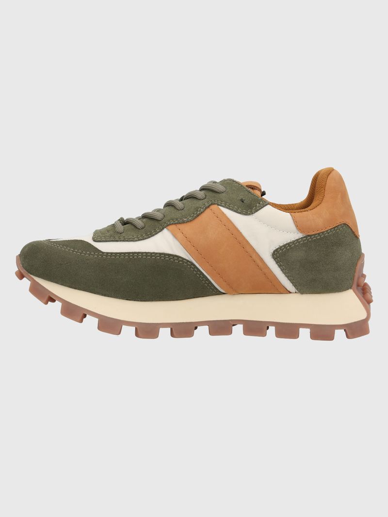 Zapatilla-Para-Mujer-Cuero-Janet-Verde-Militar-Hush-Puppies