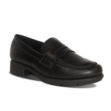 Mocasín Para Mujer Cuero Angelina Negro Hush Puppies
