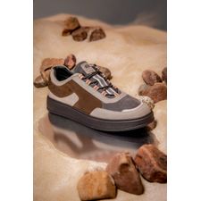 Zapatillas Para Hombre Cuero Luke Skywalker Café Hush Puppies