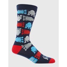Medias Para Hombre SW R2-D2 Color Azul Hush Puppies