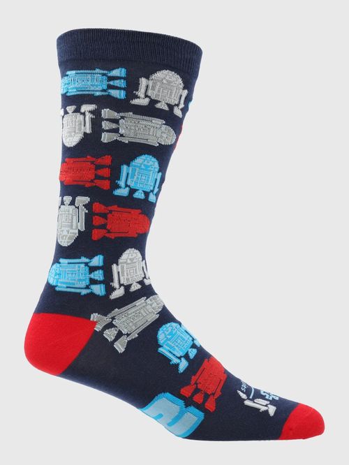 Medias Para Hombre SW R2-D2 Color Azul Hush Puppies