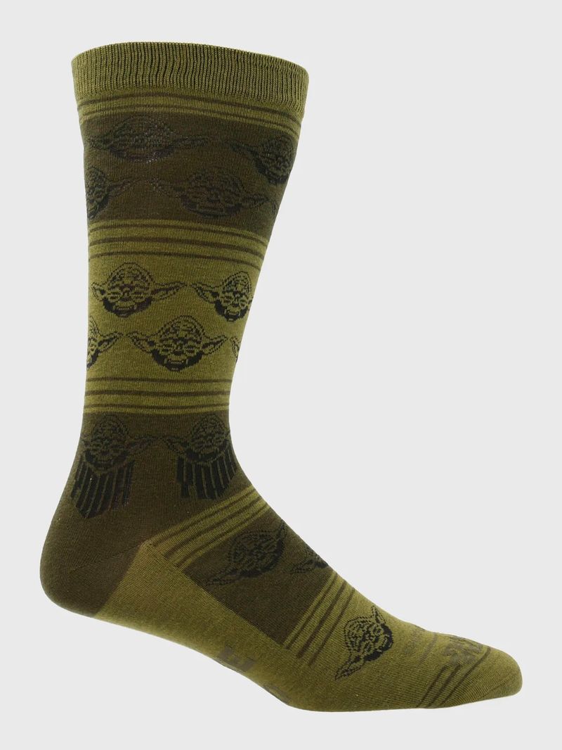 Medias-Para-Hombre-SW-Yoda-Verde-Hush-Puppies