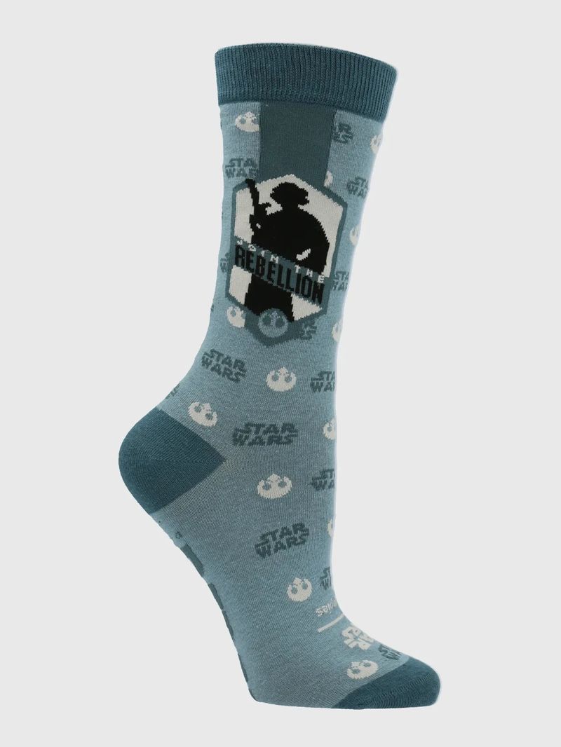 Medias-Para-Mujer-SW-Princess-Leia-Azul-Hush-Puppies