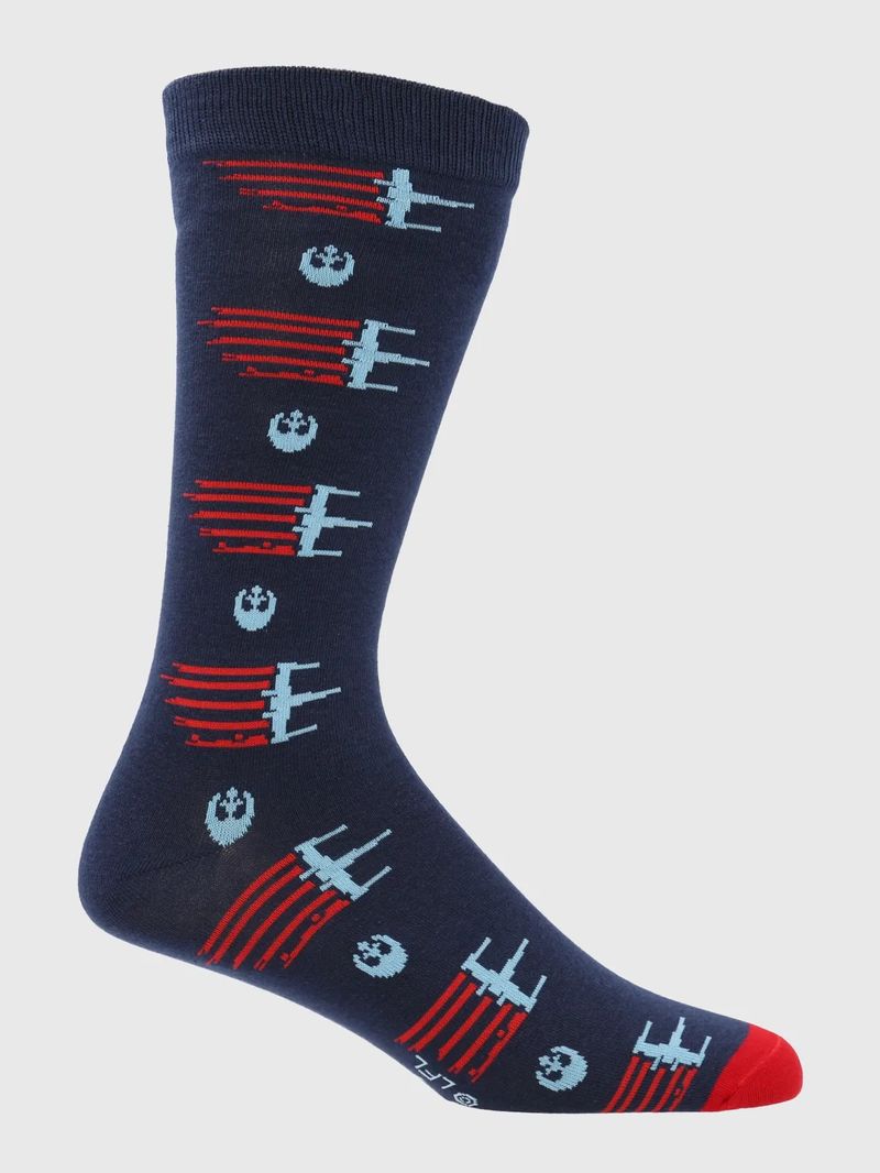 Medias-Para-Hombre-SW-X-Wings-Color-Azul-Hush-Puppies