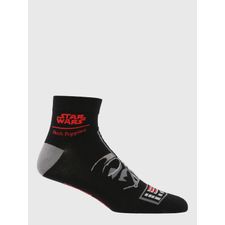 Medias Para Hombre SW Ped Darth Vader Negro Hush Puppies