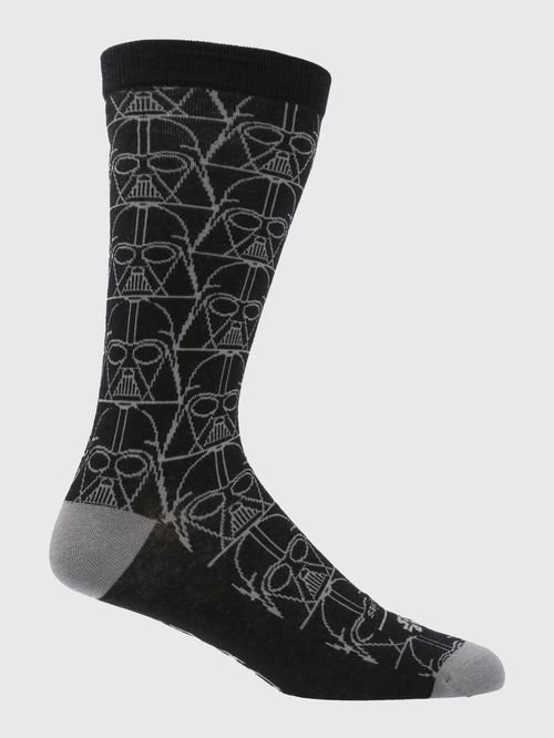 Medias Para Hombre SW Darth Vader Negro Hush Puppies