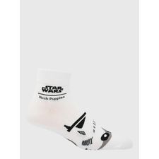 Medias Para Hombre SW Ped Stormtroopr Blanco Hush Puppies