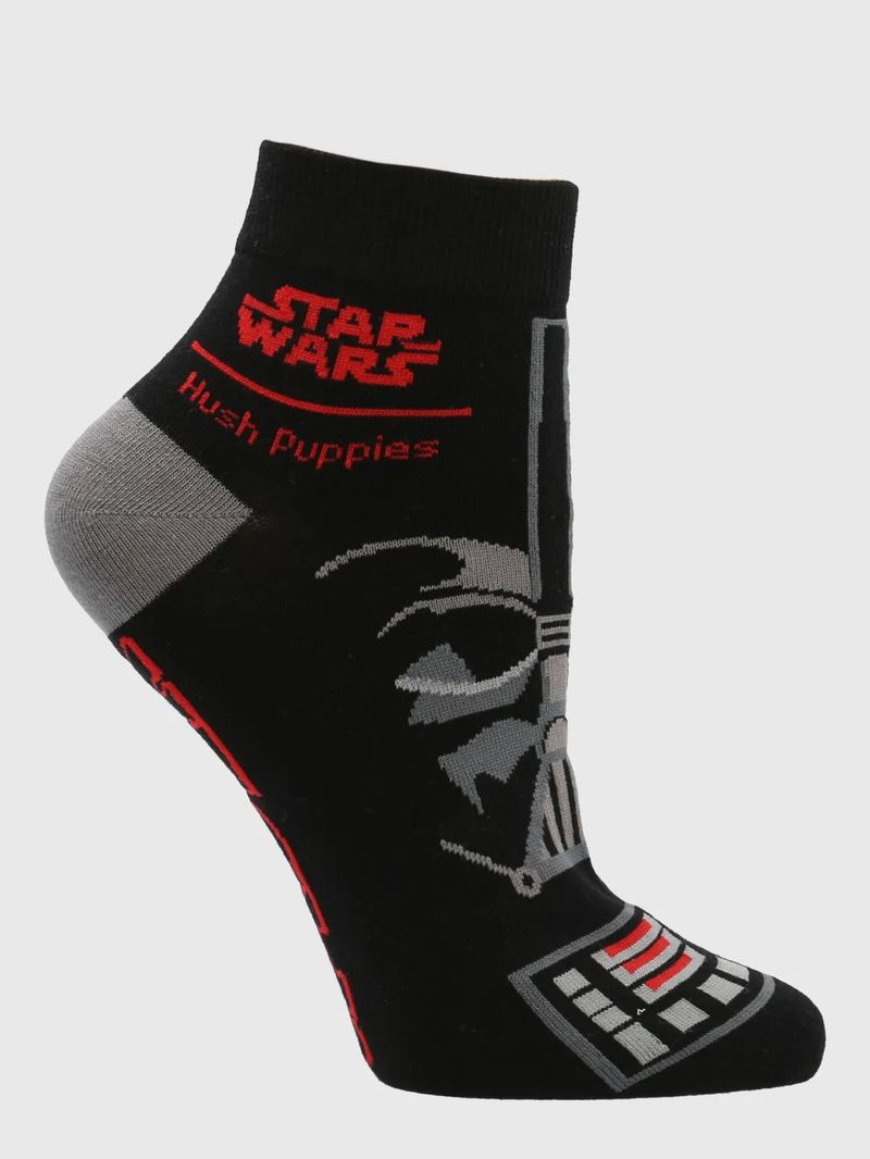 Medias-Para-Mujer-SW-Ped-Darth-Vader-Negro-Hush-Puppies