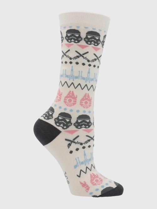 Medias Para Mujer SW All Star Wars Beige Hush Puppies