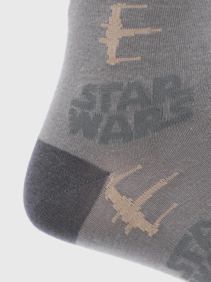 Medias-Para-Hombre-SW-Rebel-Xwing-Gris-Hush-Puppies