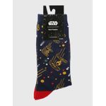 Medias-Para-Mujer-SW-Tie-Fighter-Azul-Hush-Puppies