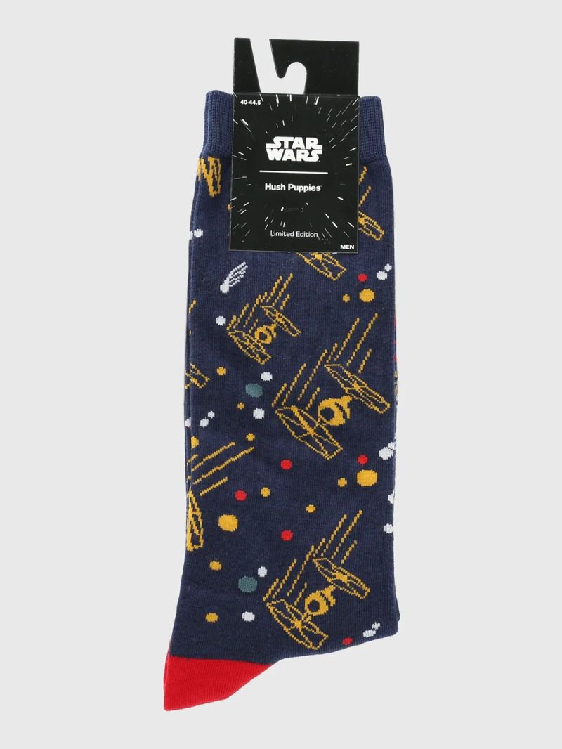 Medias-Para-Hombre-SW-Tie-Fighter-Azul-Hush-Puppies