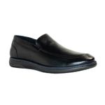 Zapatos-Para-Hombre-Cuero-Tito-Negro-Hush-Puppies