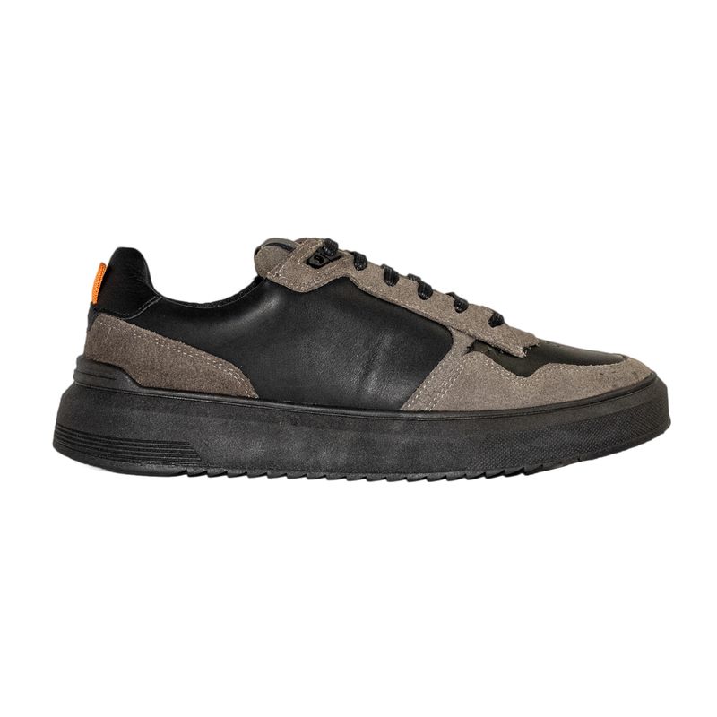 Zapatillas-Para-Hombre-Cuero-Emiliano-Negro-Hush-Puppies