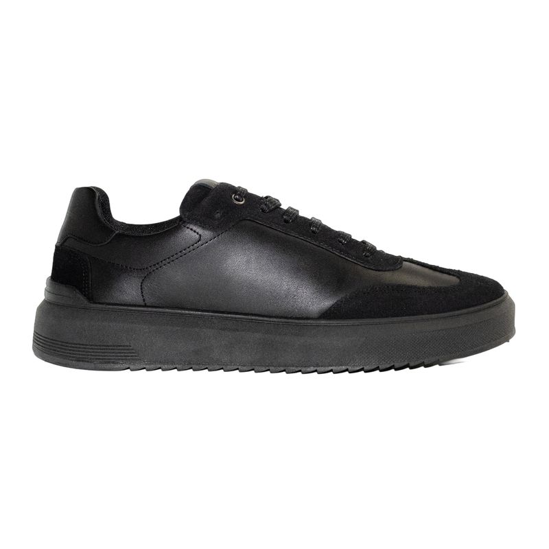 Zapatillas-Para-Hombre-Cuero-Fito-I-Negro-Hush-Puppies