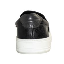 Mocasines Para Hombre Cuero Andres I Negro Hush Puppies