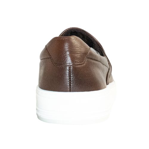 Mocasines Para Hombre Cuero Andres I Marrón Hush Puppies