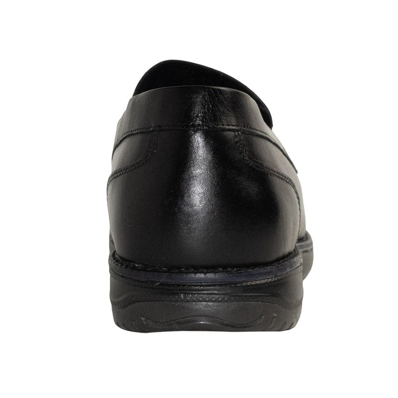 Zapatos-Para-Hombre-Cuero-Tito-Negro-Hush-Puppies