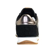 Zapatillas Para Mujer Cuero Sofi I Negro Hush Puppies
