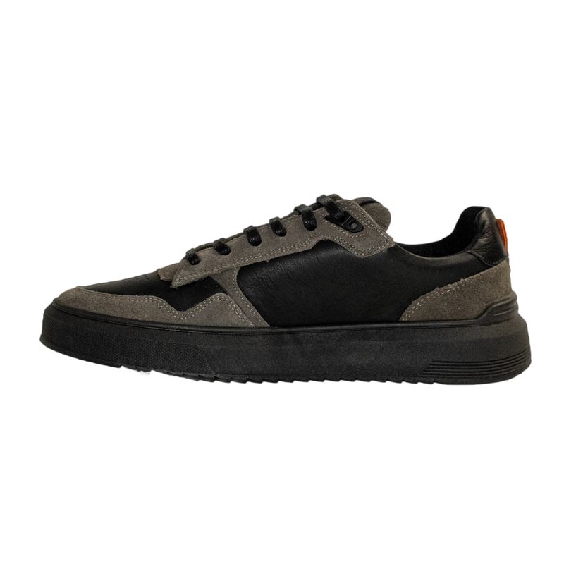 Zapatillas-Para-Hombre-Cuero-Emiliano-Negro-Hush-Puppies