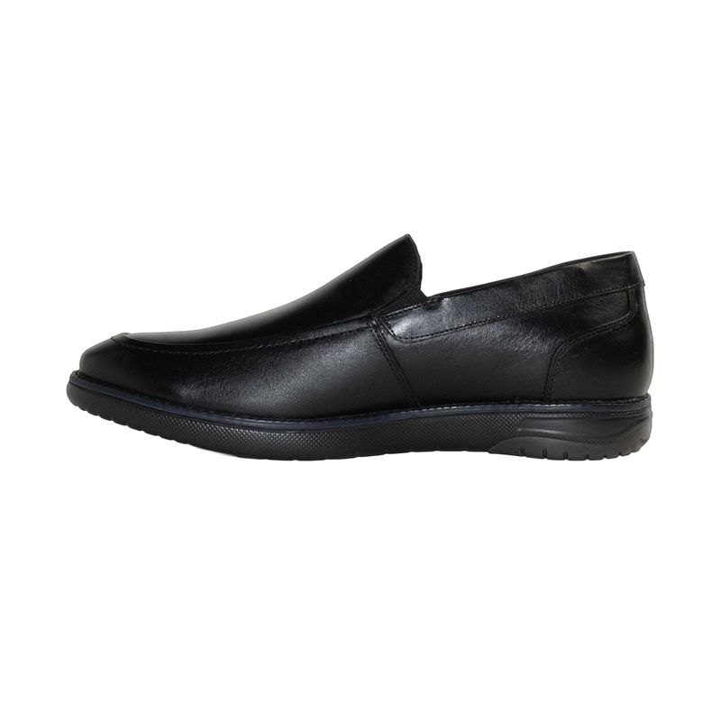 Zapatos-Para-Hombre-Cuero-Tito-Negro-Hush-Puppies