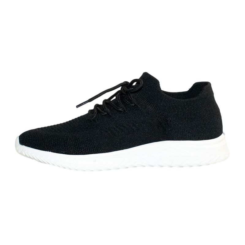 Zapatillas-Para-Mujer-Textil-Bel-Negro-Hush-Puppies