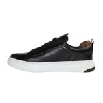 Zapatillas-Para-Hombre-Cuero-Chicago-Negro-Hush-Puppies