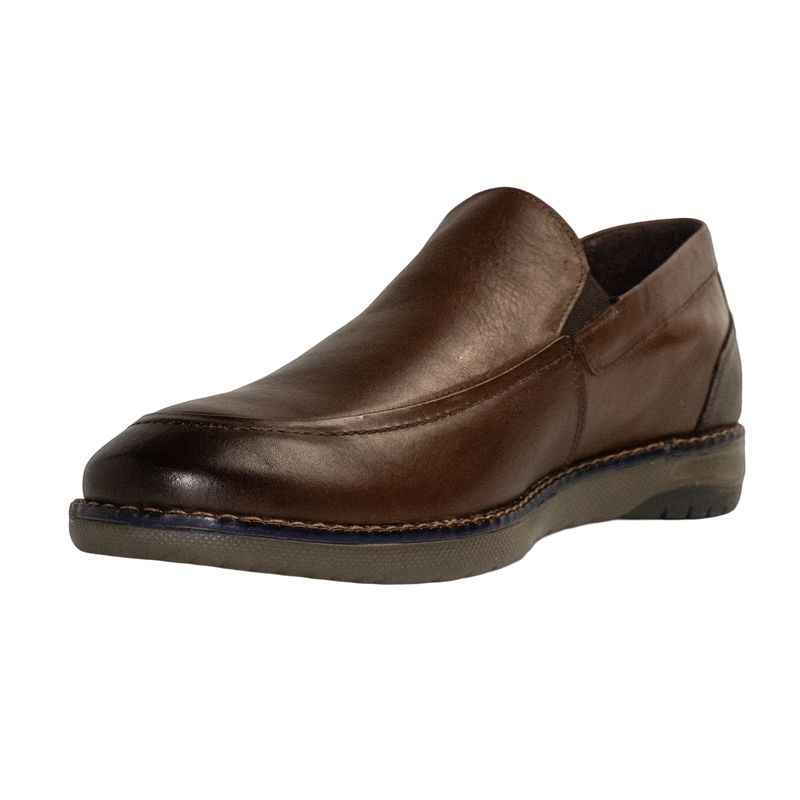 Zapatos-Para-Hombre-Cuero-Tito-Marron-Hush-Puppies