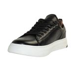 Zapatillas-Para-Hombre-Cuero-Chicago-Negro-Hush-Puppies
