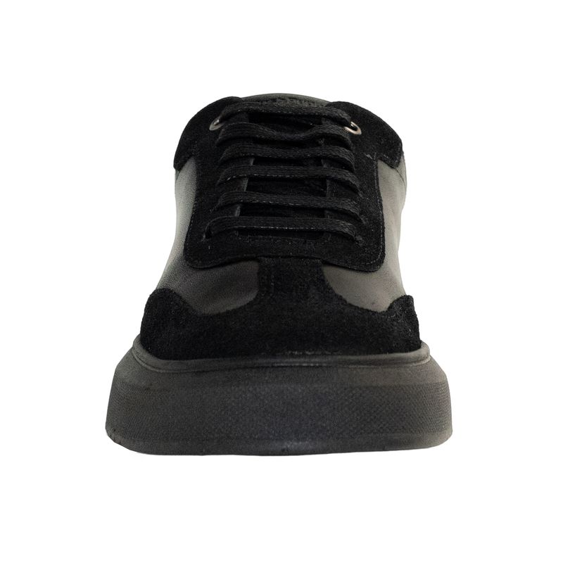 Zapatillas-Para-Hombre-Cuero-Fito-I-Negro-Hush-Puppies