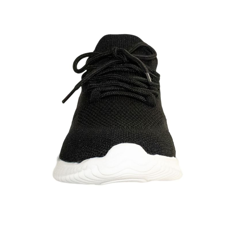 Zapatillas-Para-Mujer-Textil-Bel-Negro-Hush-Puppies