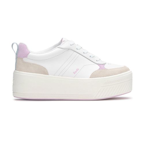 Zapatilla Para Mujer Cuero Skyler II Leather/Suede Blanco Keds