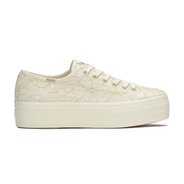 Zapatilla-Para-Mujer-Textil-Triple-Up-Lace-Cel-Beige-Keds