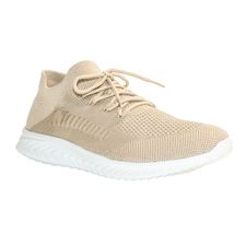 Zapatillas Para Mujer Textil Bel Beige Hush Puppies