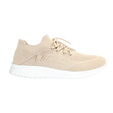Zapatillas Para Mujer Textil Bel Beige Hush Puppies