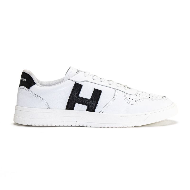 Zapatilla-Para-Hombre-Cuero-Philippe-Blanco-Hush-Puppies