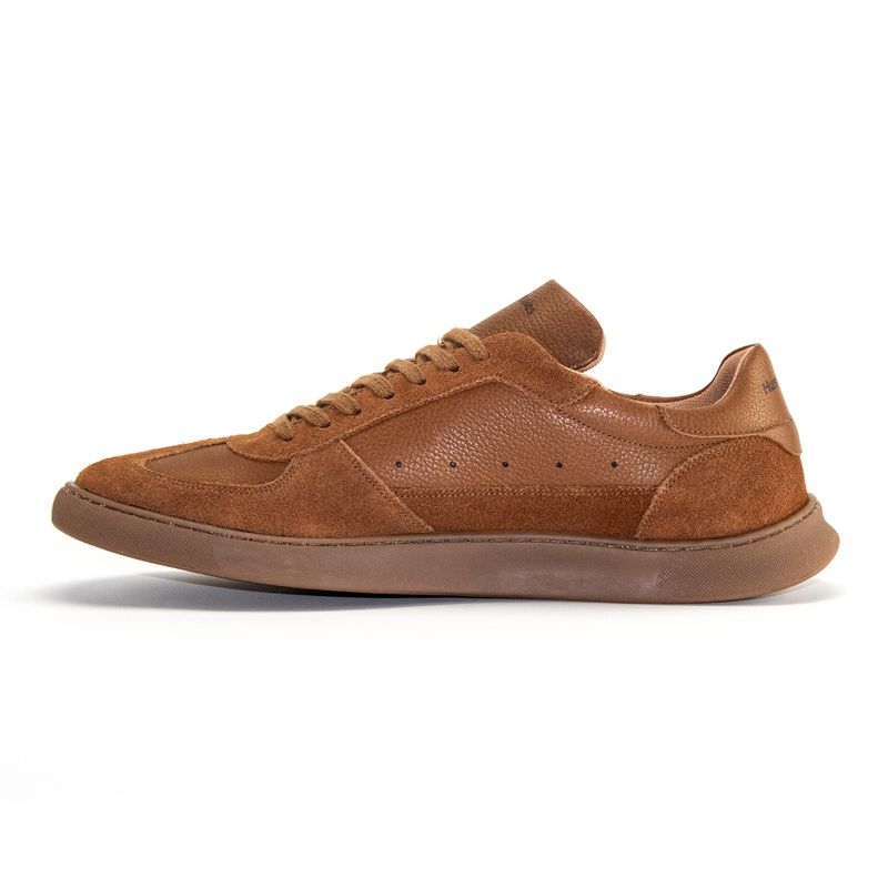 Zapatilla-Para-Hombre-Cuero-Alex-Camel-Hush-Puppies