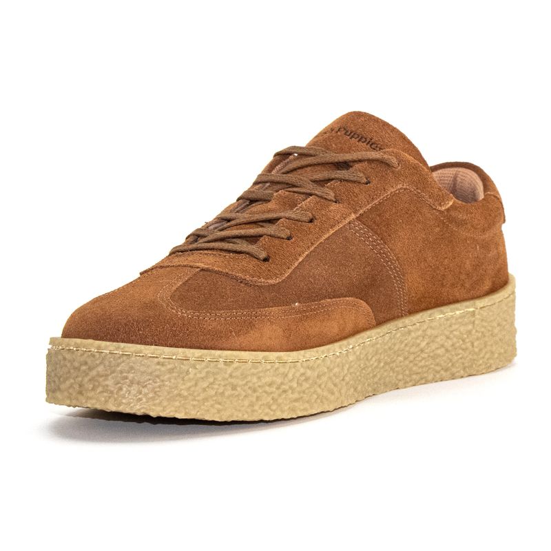 Zapatilla-Para-Hombre-Cuero-Hector-Toffee-Hush-Puppies
