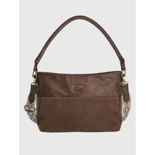 Cartera Para Mujer Sintético/Cuero Laddler Bag Marrón Hush Puppies