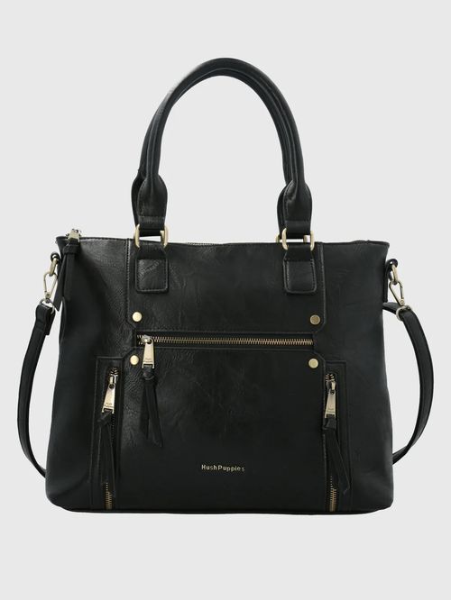 Cartera Para Mujer Sintético devine Bag Negro Hush Puppies