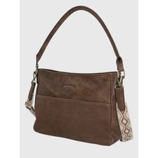 Cartera Para Mujer Sintético/Cuero Laddler Bag Marrón Hush Puppies