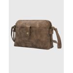 Cartera-Para-Mujer-Sintetico-dean-Cross-Chocolate-Hush-Puppies