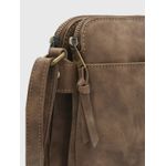 Cartera-Para-Mujer-Sintetico-dean-Cross-Chocolate-Hush-Puppies