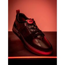 Zapatillas Para Hombre Cuero Darth Vader Negro Hush Puppies