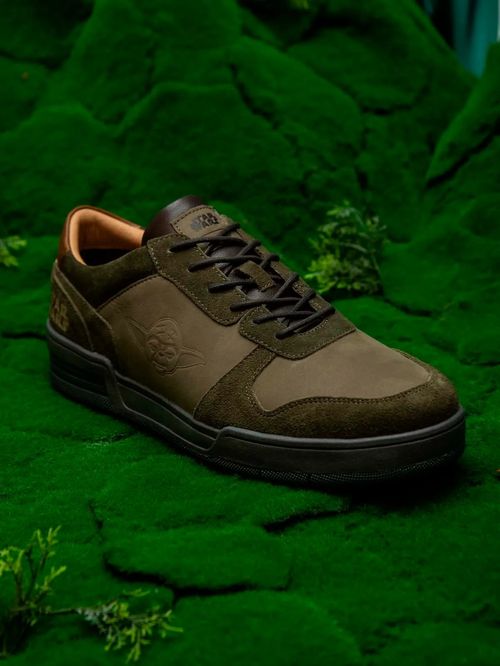 Zapatillas Para Hombre Cuero Yoda-M Verde Hush Puppies