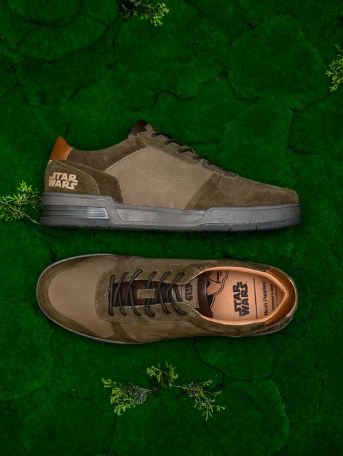 Zapatillas Para Hombre Cuero Yoda-M Verde Hush Puppies