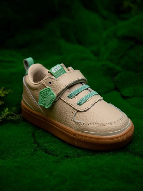 Zapatillas Para Niño Cuero Grogu II Beige Hush Puppies