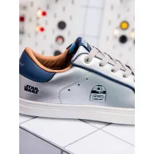 Zapatillas Para Niño Cuero Rd-D2 Sneaker Plateado Hush Puppies